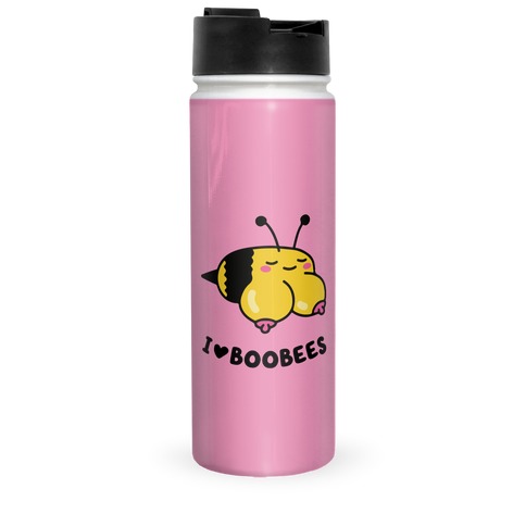 I Love Boobees Travel Mug