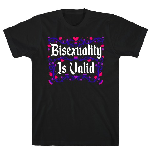Bisexuality Is Valid T-Shirt