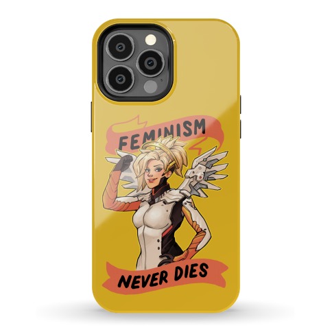Feminism Never Dies Mercy Parody Phone Case