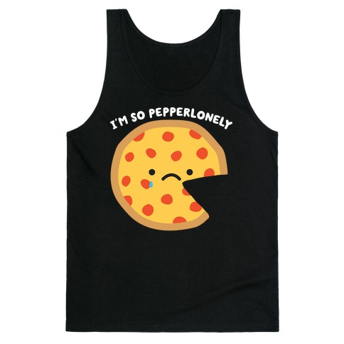Pepperlonely Pizza Tank Top