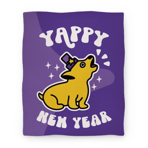 Yappy New Year Blanket