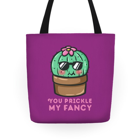 You Prickle My Fancy (magenta) Tote