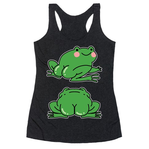 Frog Butt Racerback Tank Top