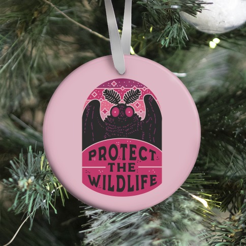 Protect the Wildlife (Mothman) Ornament