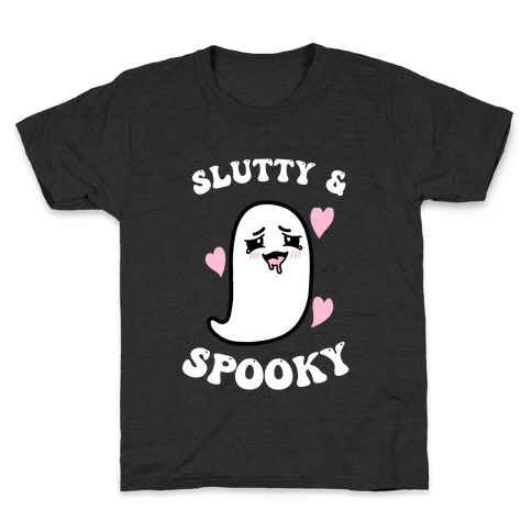 Slutty & Spooky  Kids T-Shirt