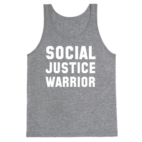 Social Justice Warrior Tank Top
