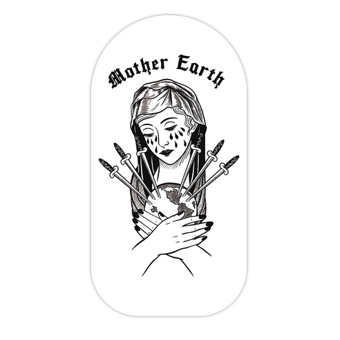Mother Earth Die Cut Sticker