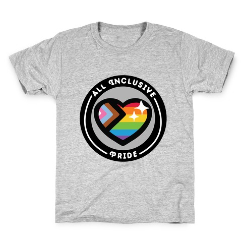 All Inclusive Pride Patch Kids T-Shirt