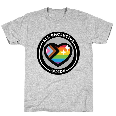 All Inclusive Pride Patch T-Shirt