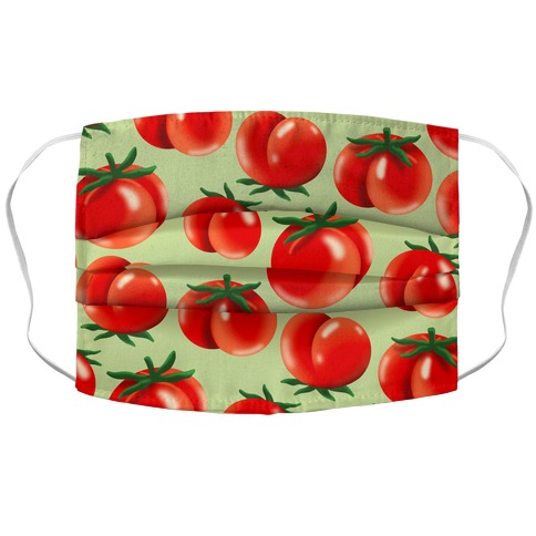 Tomato Butts Accordion Face Mask