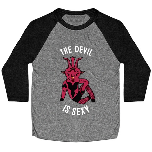 Sexy Devil Baseball Tee