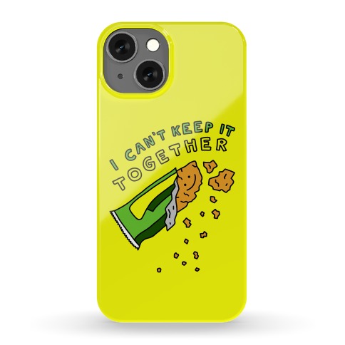 I Can't Keep It Together Granola Bar Phone Case
