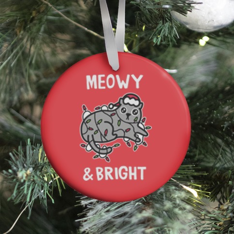 Meowy & Bright Ornament