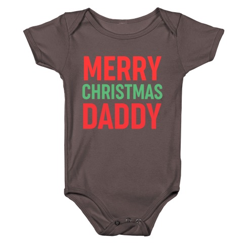 Merry Christmas Daddy  Baby One-Piece