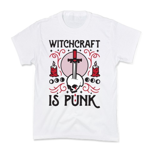 Witchcraft is Punk Kids T-Shirt