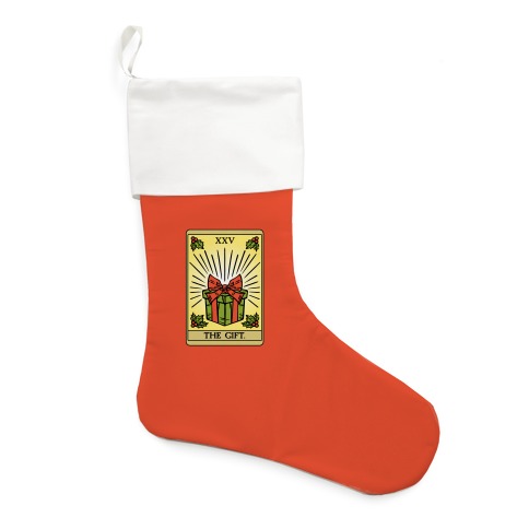 The Gift Tarot Card Holiday Gift Tags Stocking
