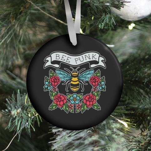 Bee Punk Ornament