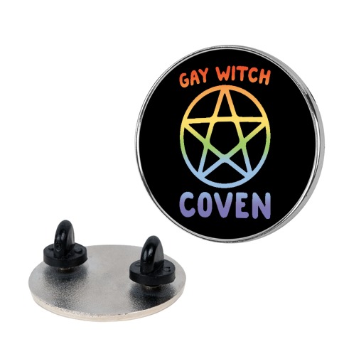 Gay Witch Coven Pin