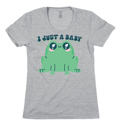 I Just A Baby Frog Womens T-Shirt