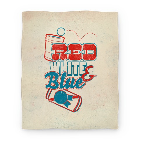 Red White and Blue Blanket