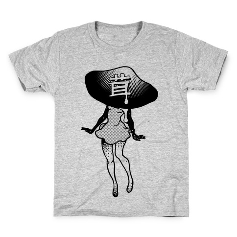 Mushroom Girl Kids T-Shirt