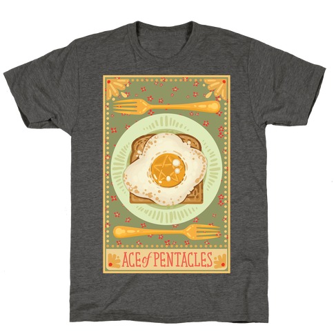 Tarot Card: The Egg Of Pentacles T-Shirt