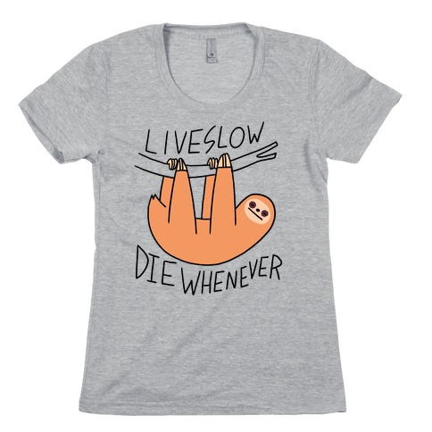 live slow shirt