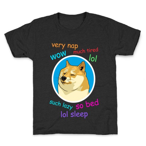 Nap Doge Kids T-Shirt