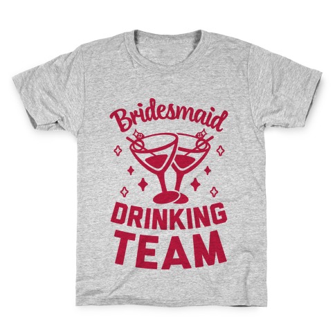 Bridesmaid Drinking Team Kids T-Shirt