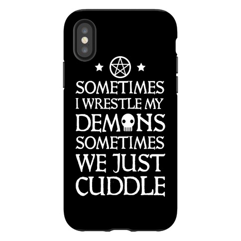 sometimes i wrestle with my demons shirt