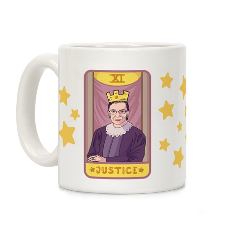 Ruth Bader Ginsburg Justice Tarot Coffee Mug