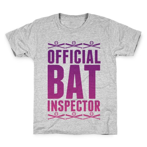 Official Bat Inspector Kids T-Shirt