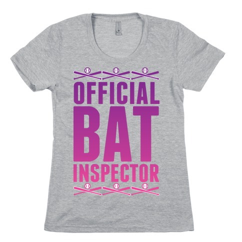 Official Bat Inspector Womens T-Shirt
