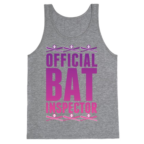 Official Bat Inspector Tank Top