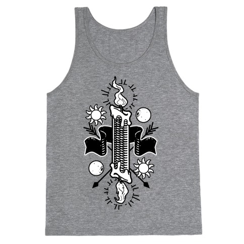 Burning the Candle at Both Ends Tank Top