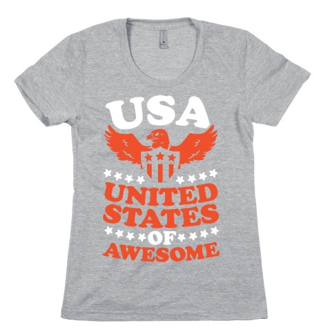 United States of Awesome Womens T-Shirt