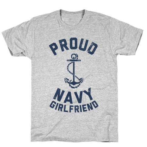 Proud Navy Girlfriend T-Shirt