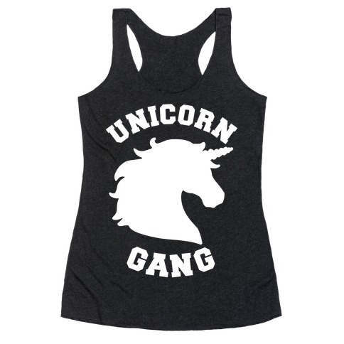 Unicorn Gang Racerback Tank Top