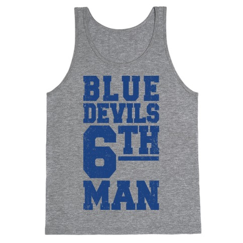 Blue Devils Sixth Man Tank Top