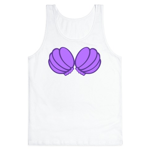 Purple Seashell Ariel  The little mermaid seahsell bra top. Need