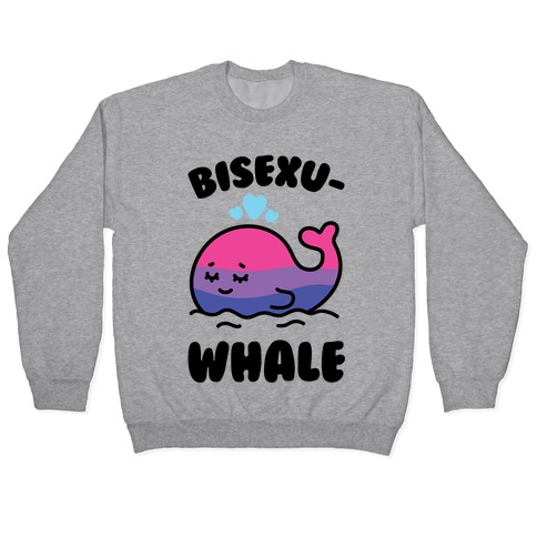 Bisexu-WHALE Pullover