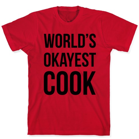World's Okayest Chef Mens Unisex Sweatshirt 