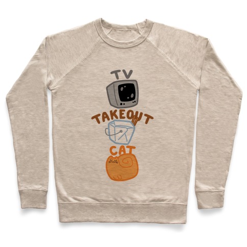 Tv Takeout Cat Pullover