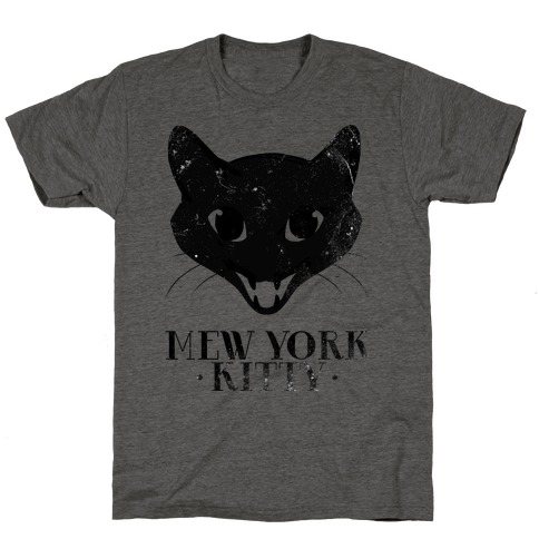 Mew York Kitty (Distressed) T-Shirt