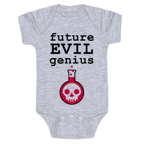 Future Evil Genius - Baby One-Pieces - HUMAN