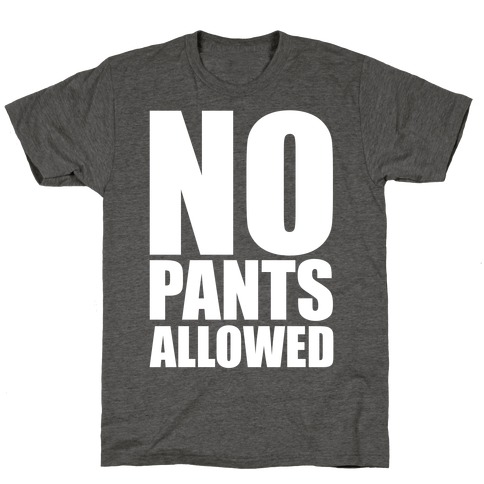 no pants shirt