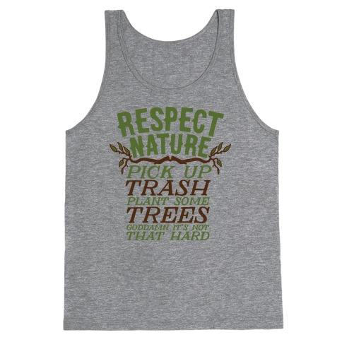 Respect Nature Tank Top