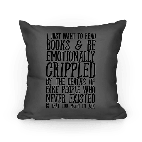 Pillows with reading outlet quotes