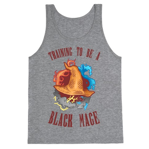Training To Be A Black Mage Tank Top