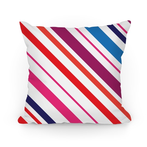 StyleWell Multi-Color Stripe Textured 18 in. x 18 in. Square Decorative Throw Pillow, Multicolor Striped